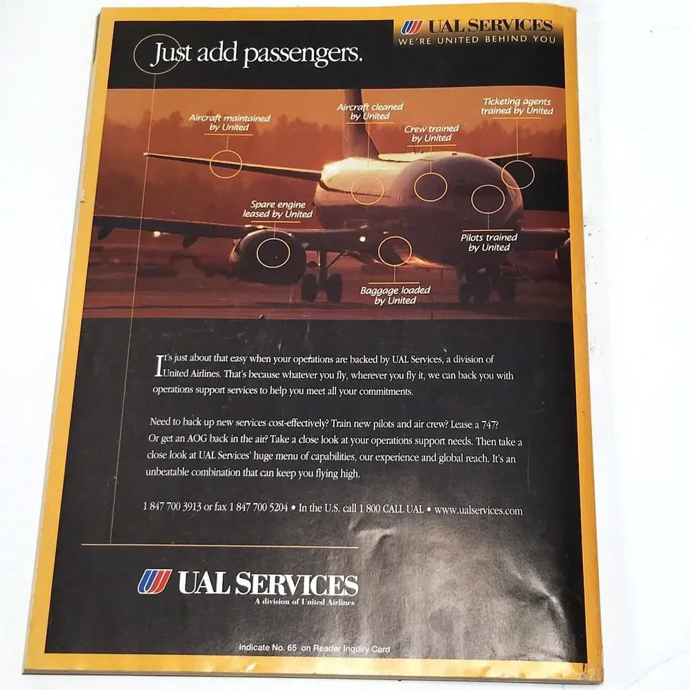 Air Transport World Magazine - July 1998 